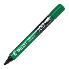 Pilot Permanent Marker Bullet Tip Green (SCA-100-G) x 12's Pack FP20283