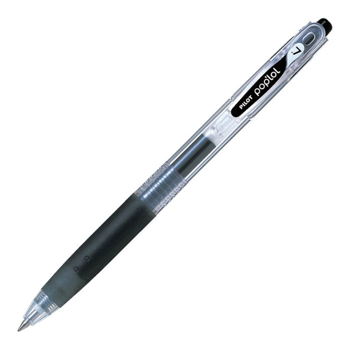 Pilot Pop'lol Gel Fine Black Pens (BL-PL-7-B) x 12's pack FP20149