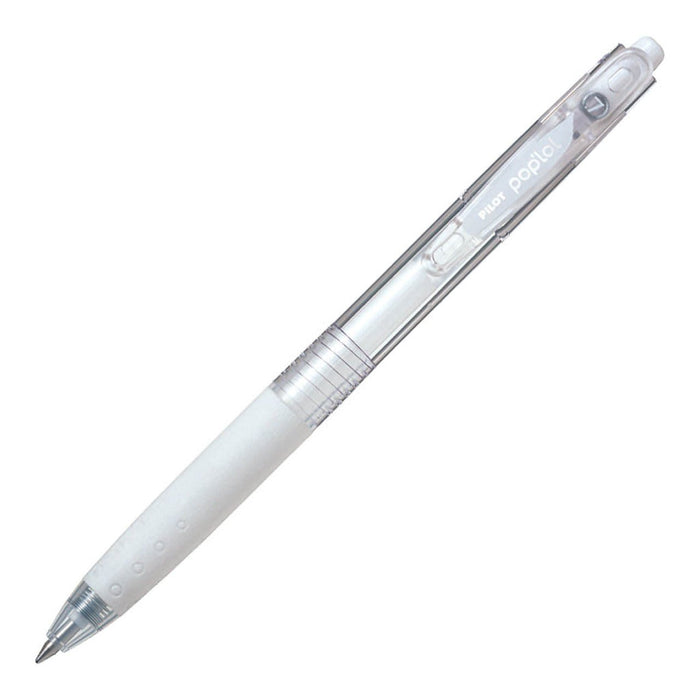 Pilot Pop'lol Gel Fine White Pens (BL-PL-7-W) x 12's pack FP20236