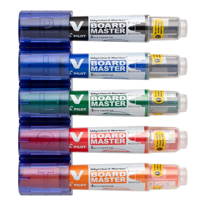 Pilot V Board Whiteboard Marker Holder, Magnetic (Markers NOT included) FPVBM5