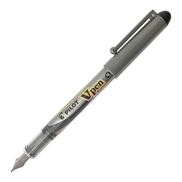 Pilot V-Pen Fountain Pen Medium Black (SVP-4M-B) x 12's pack FP20442