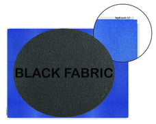 Pinboard / Notice Board 600mm x 900mm - Black Fabric BVNFN0609