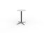 Pivot Coffee Table 400mm Round Top (Choice of Top Colour) White KG_PCOF_W