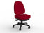 Plymouth 3 Lever Breathe Fabric Task Chair Tomato Red KG_PLY__ASS_BETO