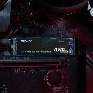 PNY CS1031 500 GB Solid State Drive - M.2 2280 Internal - PCI Express NVMe (PCI Express NVMe 3.0 x4) - Desktop PC, Notebook Device Supported - 110 TB TBW - 2200 MB/s Maximum Read Transfer Rate - 5 Year Warranty - Retail IM5599982