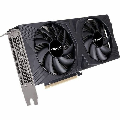 PNY NVIDIA GeForce RTX 4070 SUPER Graphic Card - 12 GB GDDR6X - 7680 x 4320 - 1.98 GHz Core - 2.49 GHz Boost Clock - 192 bit Bus Width - PCI Express 4.0 x16 - DisplayPort - 3 x DisplayPort - HDMI IM6127962