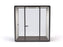Haven Team Pod Booth, Clear Glass, Black Exterior