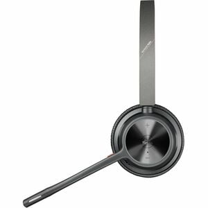 Poly Voyager 4320-M Microsoft Teams Certified USB-C Headset - Google Assistant, Siri - Stereo - USB Type A - Wired/Wireless - Bluetooth - 5000 cm - 20 Hz - 20 kHz - On-ear, Over-the-head - Binaural - Ear-cup - 149.9 cm Cable - MEMS Technology, Electret... IM5911808