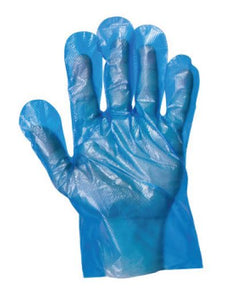 Polyethylene Blue Gloves 1.0g x 5000's - Large MPH29035