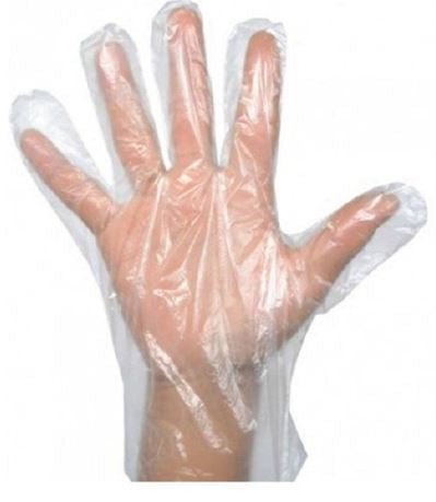 Polyethylene Clear Gloves 1.0g x 5000's - Large MPH29010