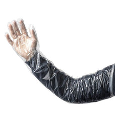 Polyethylene Shoulder Length Glove, Clear, 800mm Long x 40mu x 100's pack MPH30867