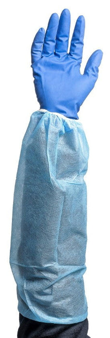 Polyethylene Sleeve Covers, 200mm x 400mm x 25mu x 400 pieces - Blue MPH30865