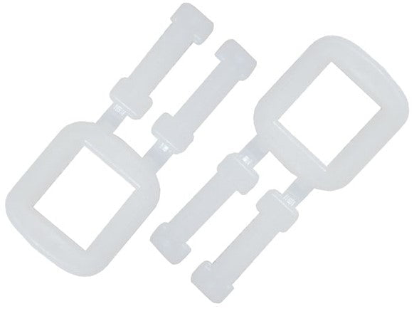 Polypropylene Light Duty Buckles For Hand Strapping Band - 19mm x 4000's pack MPH11785
