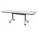 Porcelain Whiteboard Table with Flip Legs 900 x 1800mm - Magnetic BVWTF0918