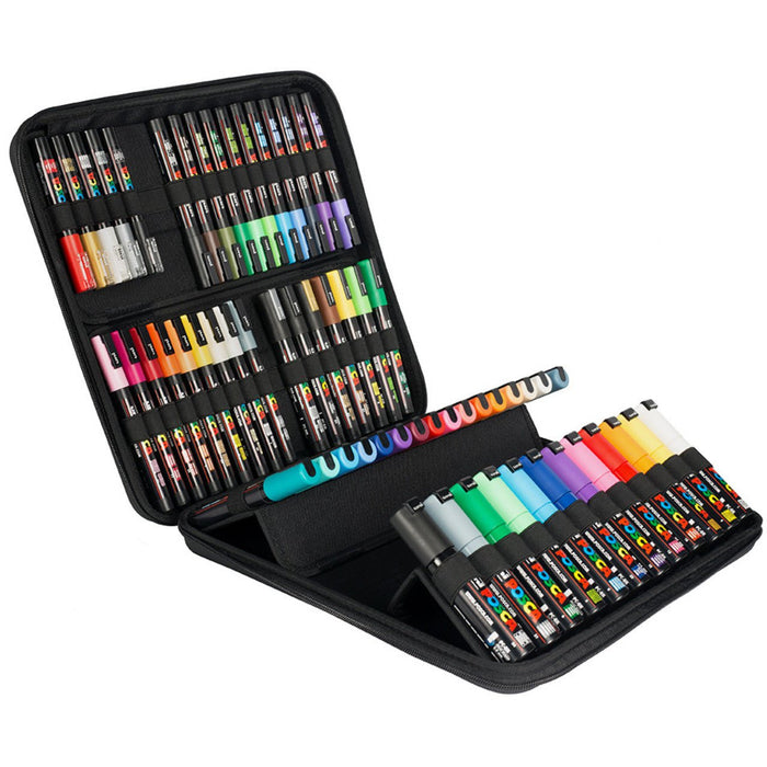POSCA Large Hardshell Storage Case, Holds 60 Paint Markers, Markers NOT Included CX249022