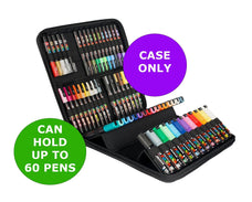 POSCA Large Hardshell Storage Case, Holds 60 Paint Markers, Markers NOT Included CX249022