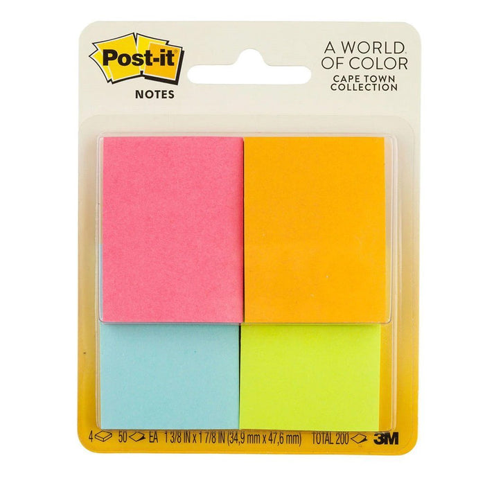 Post-it 653-4AF Page Markers 35 x 48mm x 4 Colours (653-4AF) FP10528