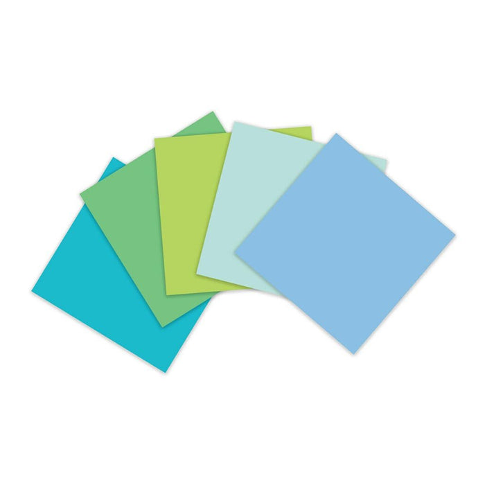 Post-it Recycled Super Sticky Notes 76x76mm, Oasis,  Pack of 5 x 100 sheets (654R-5SST) FP10973