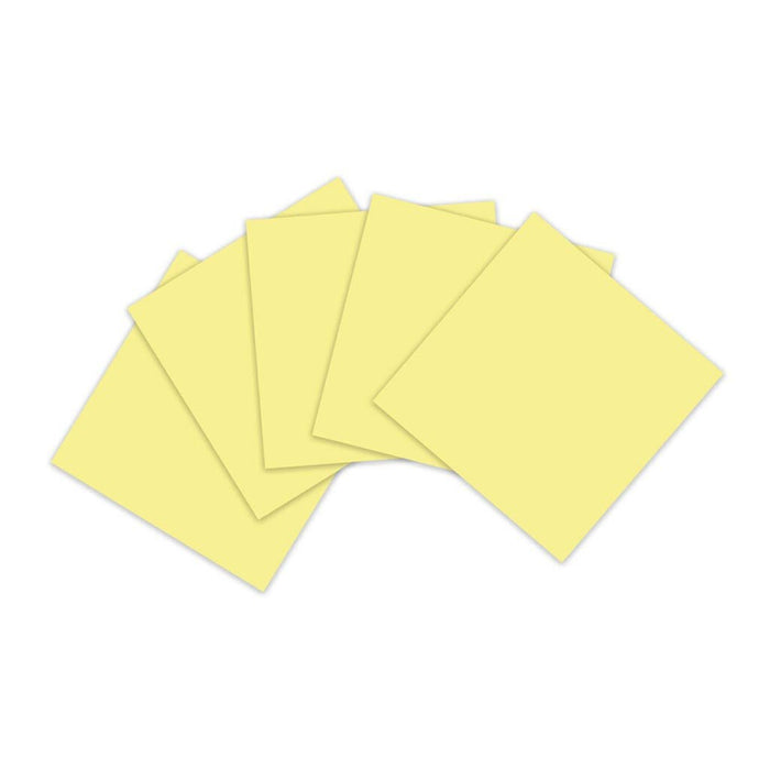 Post-it Recycled Super Sticky Notes 76x76mm, Yellow, Pack of 5 x 100 sheets (654R-5SSCY) FP10971