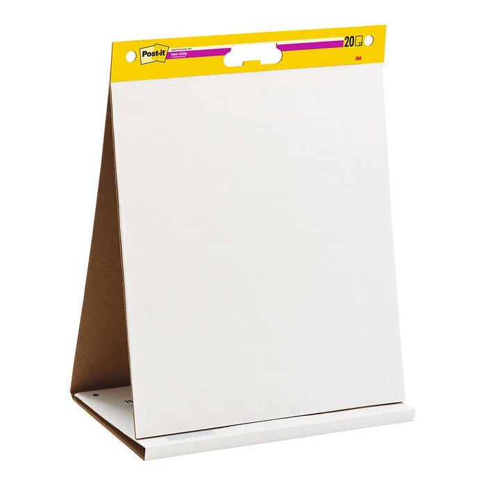 Post-it Tabletop Easel Pad with Dry Erase 508mm x 584mm (563DE) x 6 pads FP10415