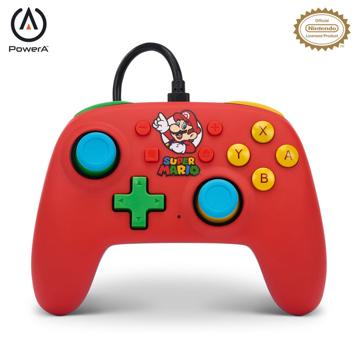 PowerA Nano Wired Nintendo Switch Controller Mario Kart AONSGP0123-01