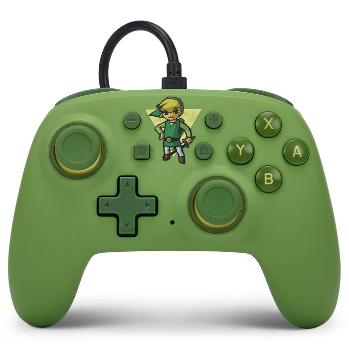 PowerA Nano Wired Nintendo Switch Controller Toon Link AONSGP0203-01