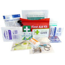 Premium Compact Envelope Style Lone Worker / Vehicle First Aid Kit DTFAKEnEco