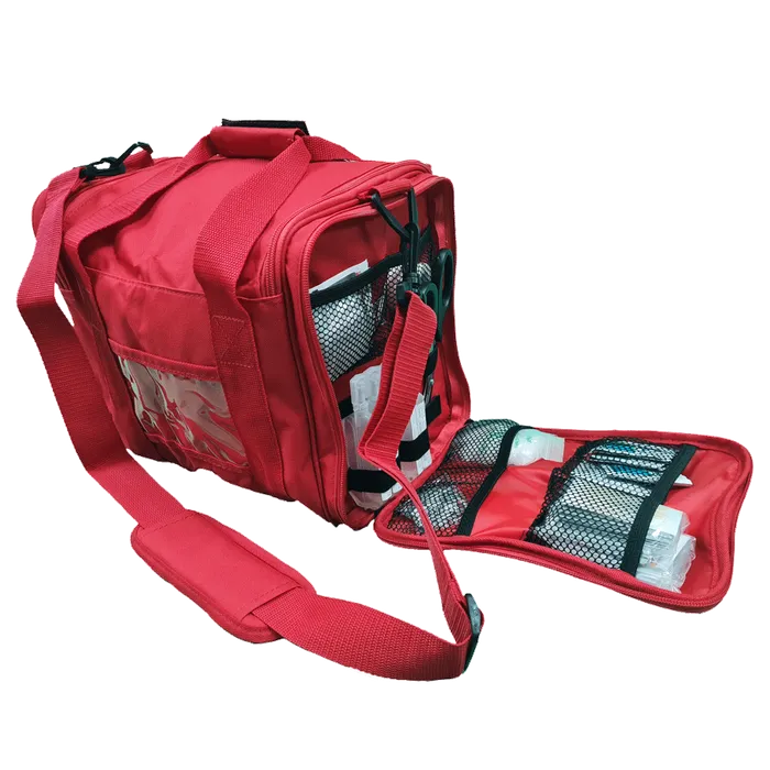 Premium Large Sports Team First Aid Kit in Red Bag DTFAKSTEAM001-RED