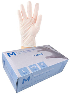 Premium Nitrile Powder Free Examination Gloves 5.0g x 1000's - Large (White) MPH29305