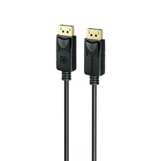 PROMATE 2m 1.4 DisplayPort Cable. Supports HD up to 8K@60Hz. Supports 32.4Gbps Data Transfer Speeds. Built-in Secure Clip Lock. Supports Dynamic HDR & 3D Video. Black Colour. CDDPLINK-200