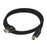 Promate 3m 4K HDMI Right Angle Cable, 24K Gold Plated, High-Speed Ethernet, 3D Support, Mesh Braided Cable, Long Bend Lifespan, Up to 4K@60Hz, Black CDPROLINK4K1-300