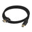 Promate 5m 4K HDMI Right Angle Cable, 24K Gold Plated, High-Speed Ethernet, 3D Support, Mesh Braided Cable, Long Bend Lifespan, Up to 4K@60Hz, Black CDPROLINK4K1-500