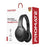 Promate Bluetooth V5.0 Deep Base Wireless Over-Ear Headphones - Black CDLABOCA.BLK