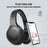 Promate Bluetooth V5.0 Deep Base Wireless Over-Ear Headphones - Black CDLABOCA.BLK