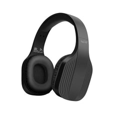 Promate Bluetooth Wireless Over-Ear Headphones, Up to 10 Hours Playback, Integrated Microphone, Black CDTERRA.BLK