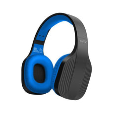 Promate Bluetooth Wireless Over-Ear Headphones, Up to 10 Hours Playback, Integrated Microphone, Blue CDTERRA.BL