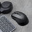 Promate Ergonomic Wireless Mouse, Ambidextrous Design, Black CDCONTOUR.BLK