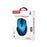Promate EZGrip Ergonomic Wireless Mouse, Quick Forward/Back Buttons, Blue CDCURSOR.BL