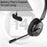 Promate Over-Ear Mono Bluetooth Headset, HD Voice Clarity, Noise-Cancelling Mic, All Day Ergonomic Comfort Fit, Built-in Controls, Up to 14 Hours Playback, Black CDENGAGE.BLK