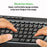 PROMATE Sleek Wireless Multimedia   Keyboard & Mouse Combo. Ergonomic Contoured 5 Button Mouse. Auto Sleep Function. Smart Nano Reciever. Wireless Range 10m. Black Colour CDPROCOMBO-9.BLK