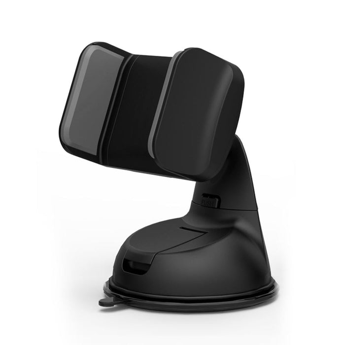 Promate Universal Smartphone Grip Mount, Quick Release, 360 Degree Swivel Head, Black CDMOUNT-2.BLK