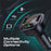 PROMATE Wirless In-Car FM Transmitter with Handsfree & QC3.0. Bult-in Mic, Bluetooth, SD Card Slot, Frequency Range 87.5-108MHz, Output 5V/2.4A. Black Colour CDSMARTUNE-4