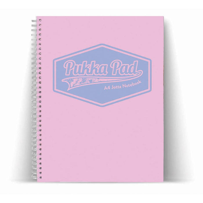 Pukka A4 Pastel Jotta Notebook - Pink CX120809