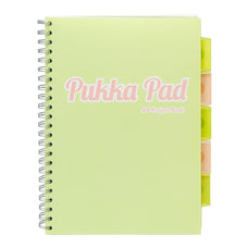 Pukka A4 Pastel Project Book, Green FPP2012PSTGN