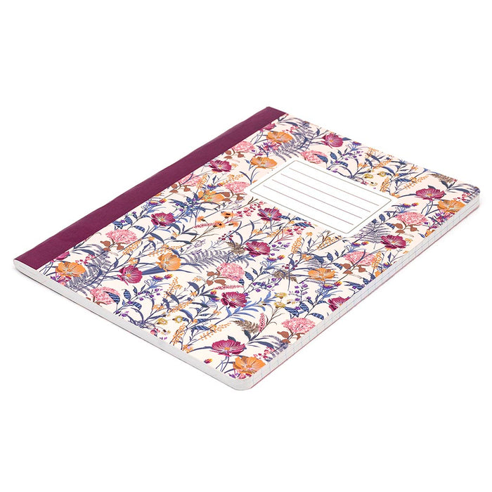 Pukka Bloom Composition Notebook, 247mm x 190 mm, Cream FPP9516BLMCM