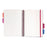 Pukka Bloom Hardcover Project Notebook, B5, Blue FPP9494BLMBE