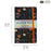 Pukka Bloom Softcover Notebook 13cm x 21cm, Black FPP9492BLM