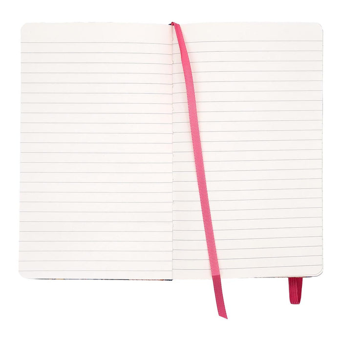 Pukka Bloom Softcover Notebook, 13cm x 21cm, Blue FPP9491BLM