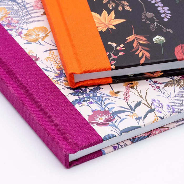 Pukka Bloom Visitors Book Black FPP9687BLM