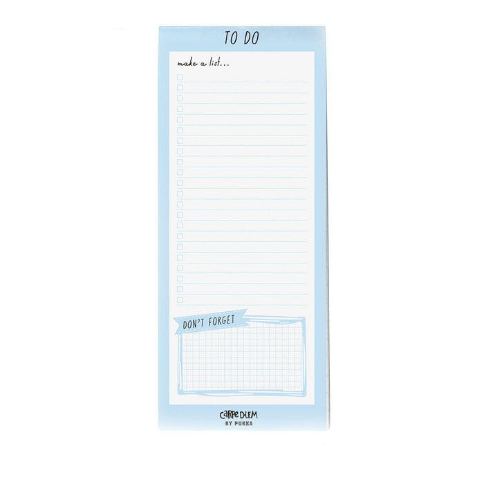 Pukka Carpe Diem Magnetic To Do List Blue CX1000180